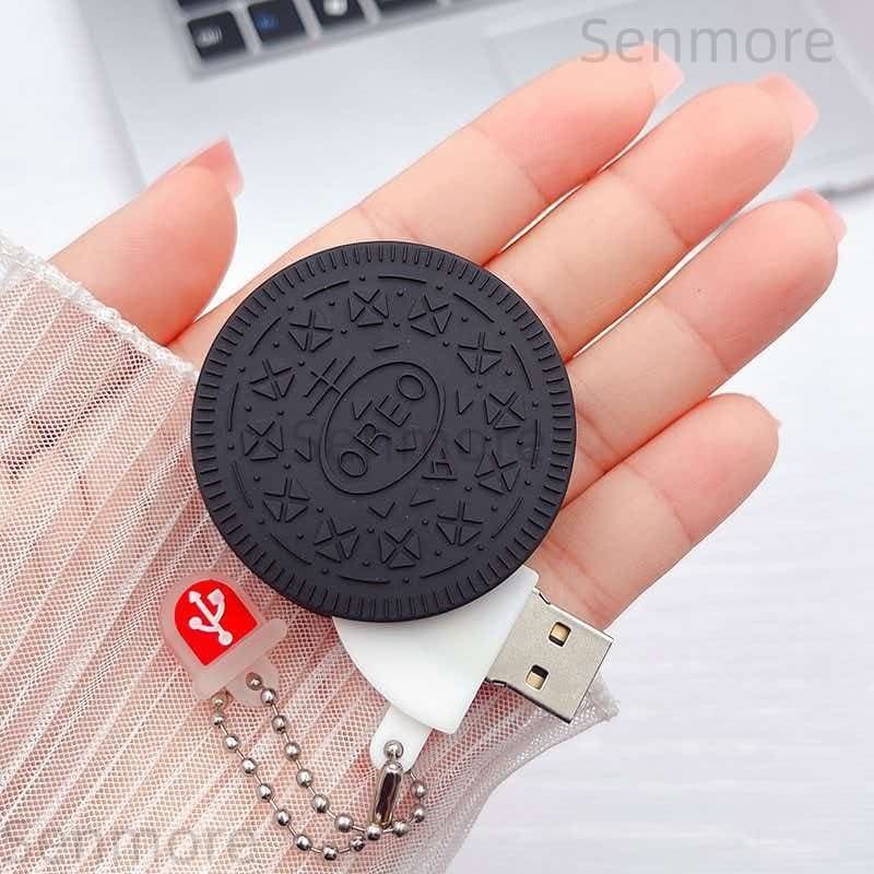 Unidade Flash 2TB 1TB 128GB 64GB 32GB USB U Disco 16GB 8GB 4GB 2GB 1GB Material De Concha De Biscoito Preto De Desenho A