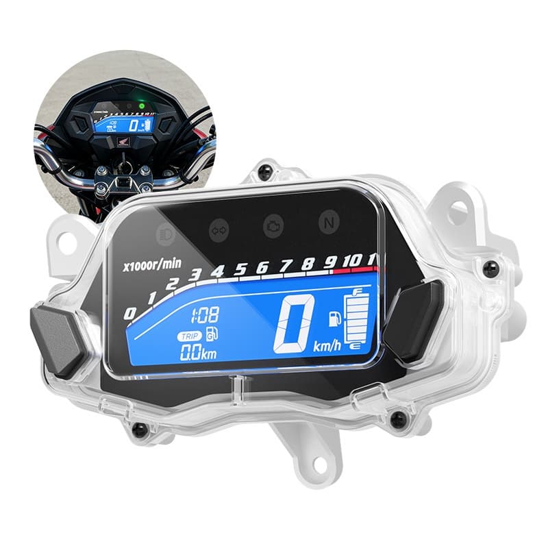 Painel/volvímetro com Display Digital para motocicleta, adaptado ao modelo Honda Titan 160 EX CG160 Fan Cargo 2016-2020