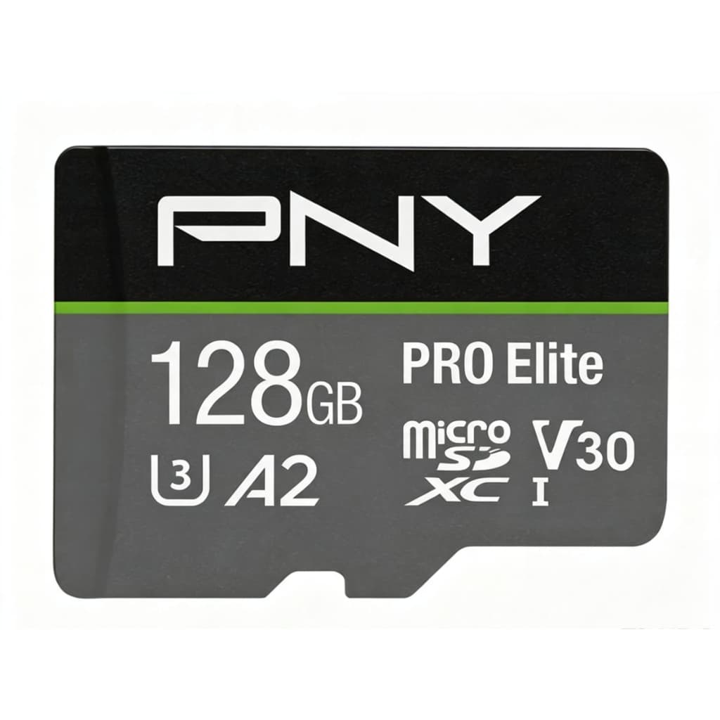 PNY MicroSD 128GB PRO Elite Class10 U3 V30 Cartão flash microSDXC 100 Mb/s , A2.4K ultra Alta Definição , UHS-I , Micro