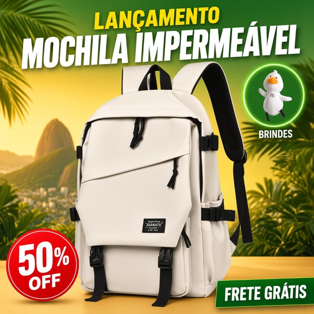 Mochila masculina Casual All-Match grande capacidade computador mochila de viagem feminino estudantes do ensino médio fa