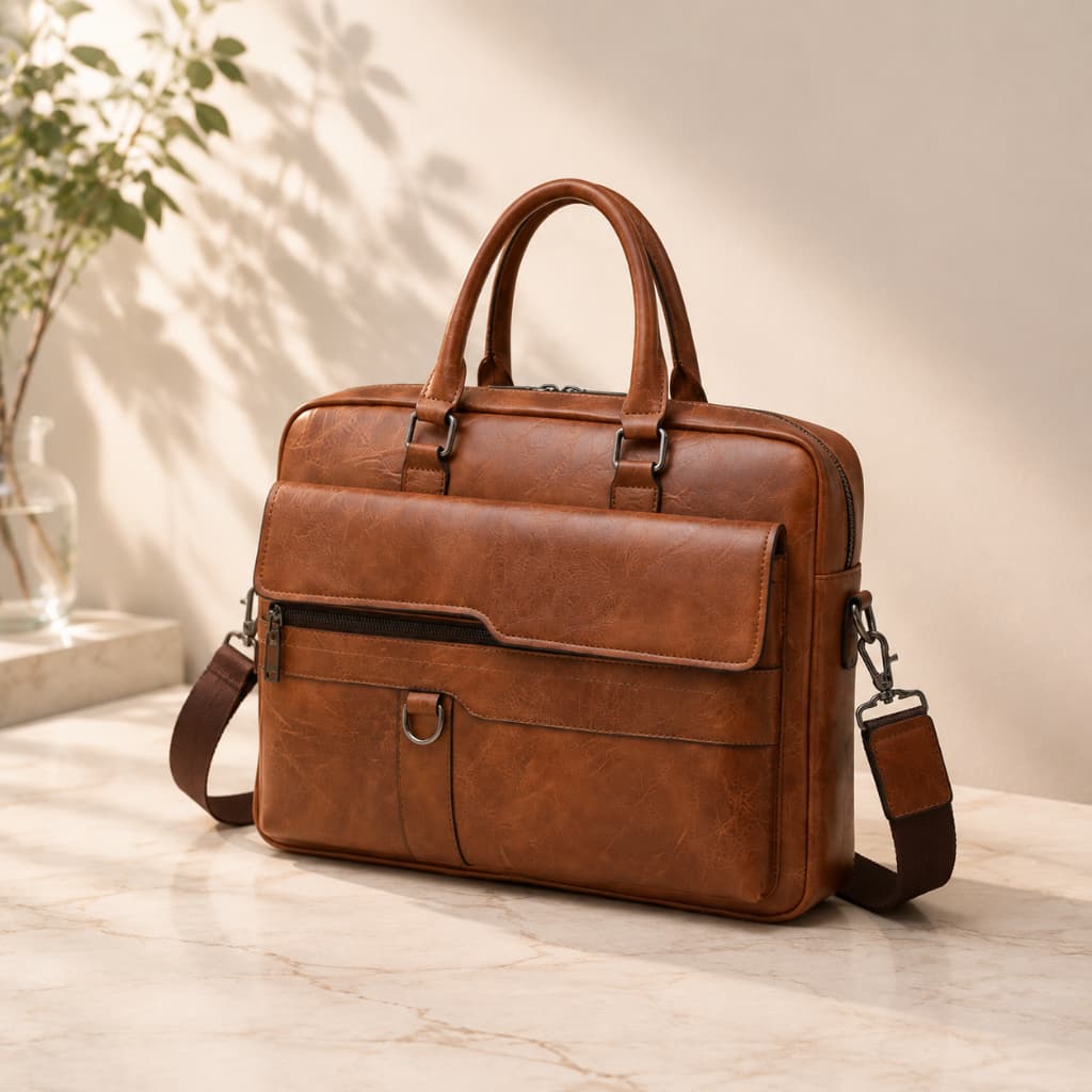 Maleta de negócios masculina bolsa de computador ombro mensageiro Bolsa Commuter Office Business Travel Bolsa