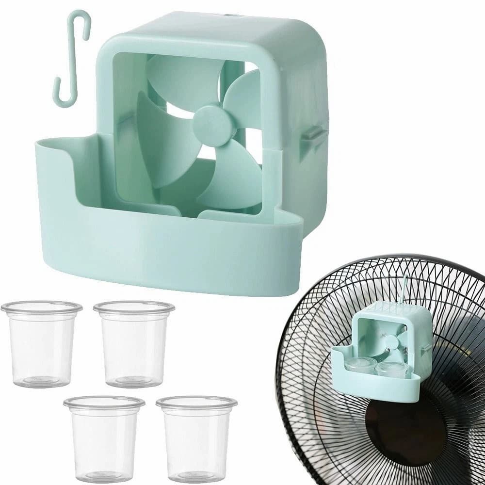 Adaptador De Resfriamento De Névoa De Ventilador Portátil , Acessórios De Brisa Fria , Acessório De Caixa De Gelo Pendur