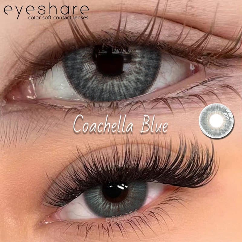 Eyeshare Envio Do Brasil Lentes Coloridas Sem Bordas 1 Par De Contato De Cor Natural Para Os Olhos Contatos Anuais Dos