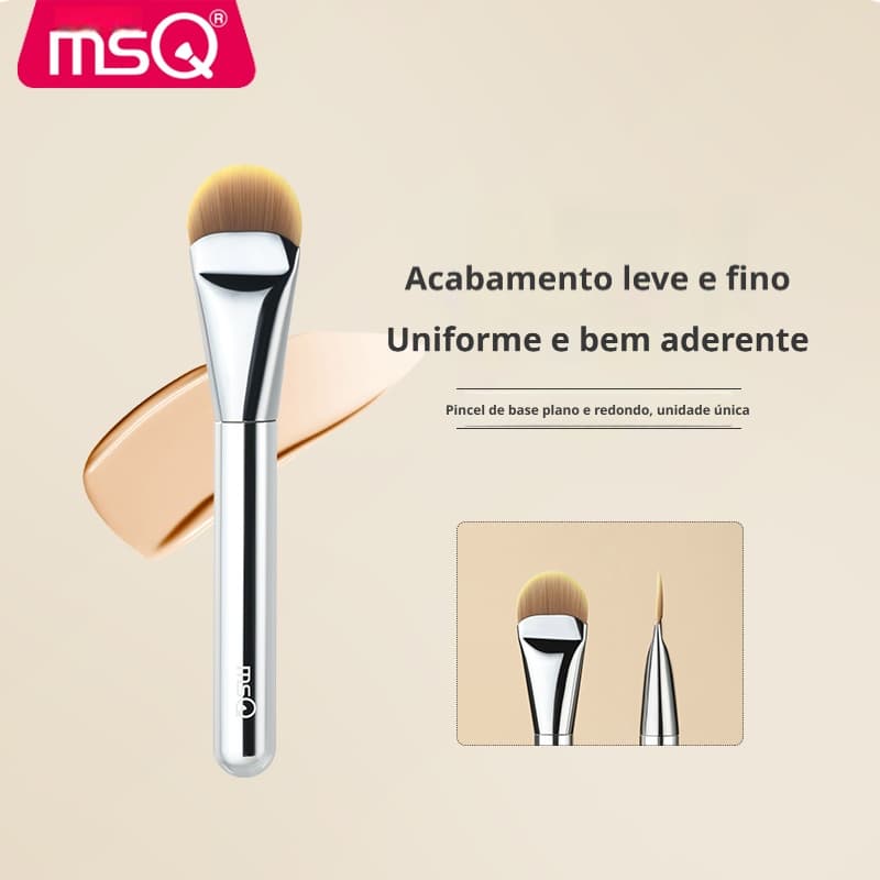 Pincel De Base MSQ , Plano , Sem Pó , Ultrafino Maquiagem Rastros