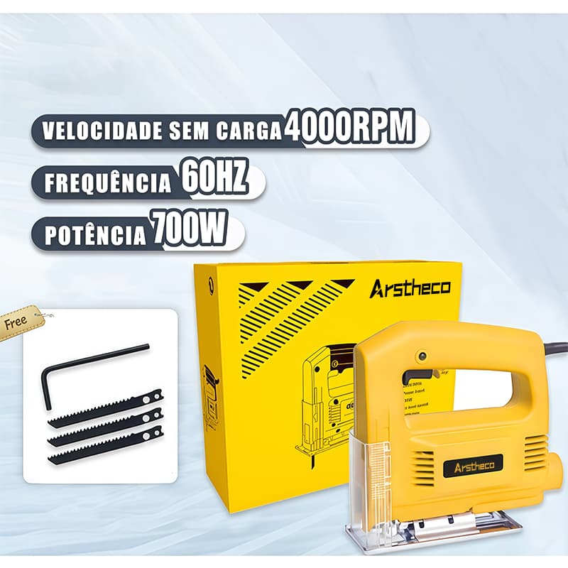 Serra Tico Tico 110V 60Hz Potência 700W Com 3 lâminas