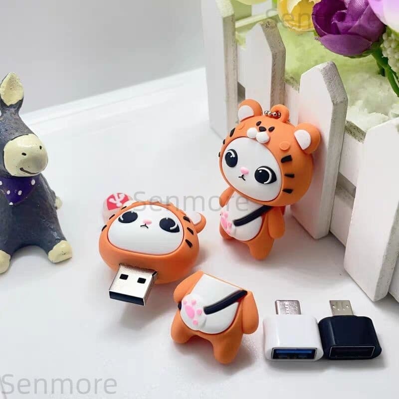 2TB 1TB USB 1GB 2GB 4GB 8GB 16GB U Disk 32GB 64GB 128GB Unidade De Armazenamento Mochila Tiger