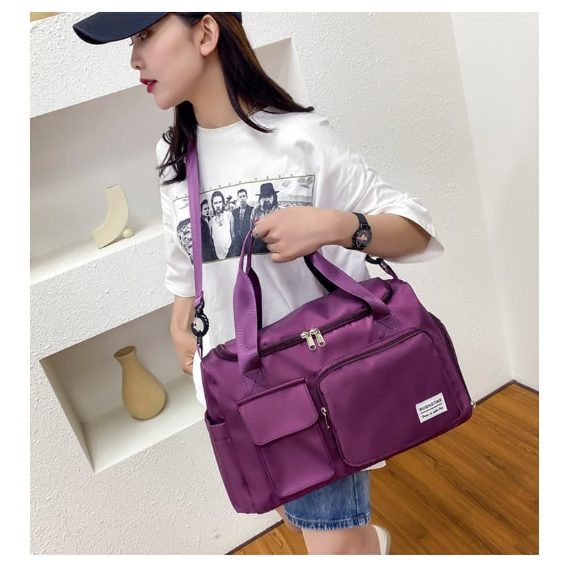 Bolsa De Ginástica Para Viagem , Com Função De Separação Seca E Úmida Grande Capacidade Compartimento Independente Sapat