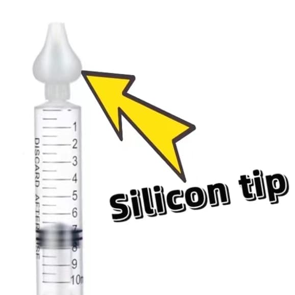 [20pcs] Dispositivo de fluxo Anti-reverso Cabeça de sucção de nariz Cabeça de Silicone macio