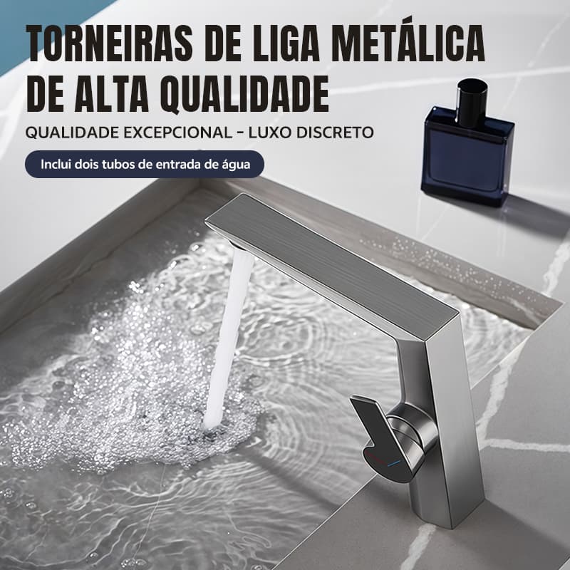 Torneira De liga Metálica De Alta Qualidade Com Tubo De Entrada Integrado