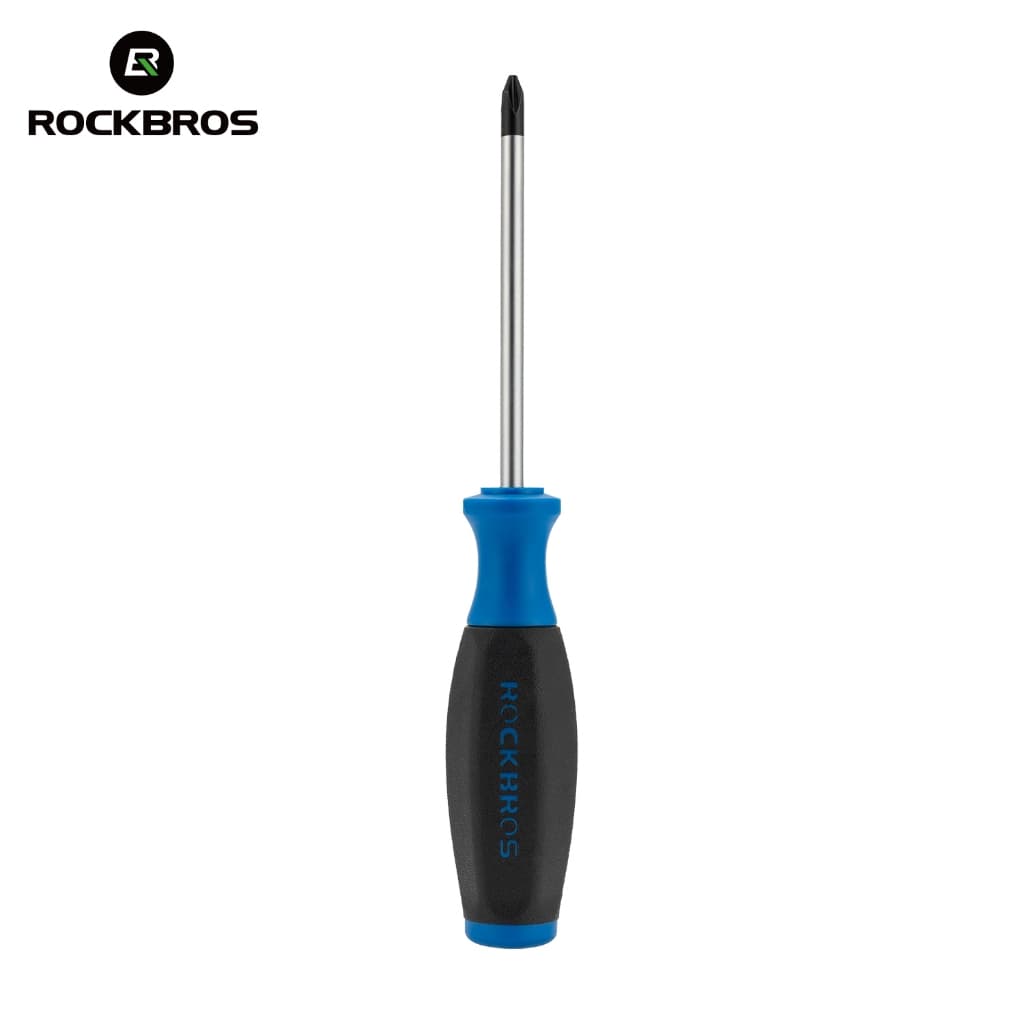 ROCKBROS Phillips Chave De Fenda Magnética Aço Cromo Vanádio Ferramenta De Reparo De Bicicleta Antiderrapante Alça TPR P