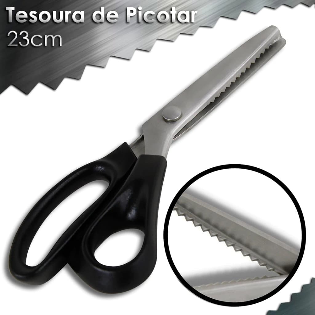 Tesoura de Picotar Tecidos