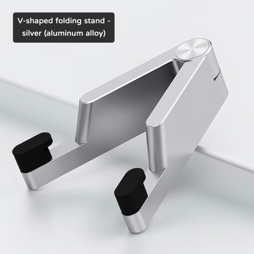 Suporte Dobrável Em Forma De V Para Tablet Portátil Preguiçoso Telefone Inteligente E