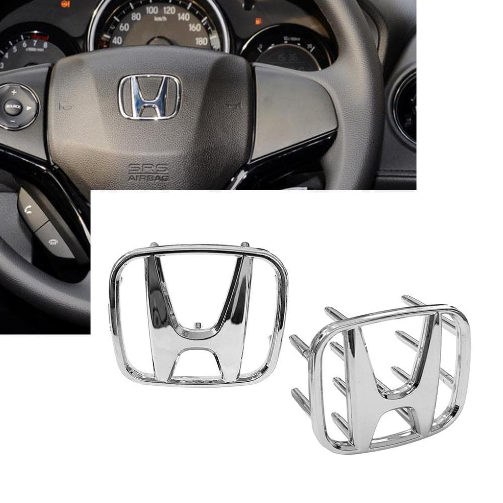 Compatível Com Capa Interna Do Logotipo Volante Para Emblema Honda