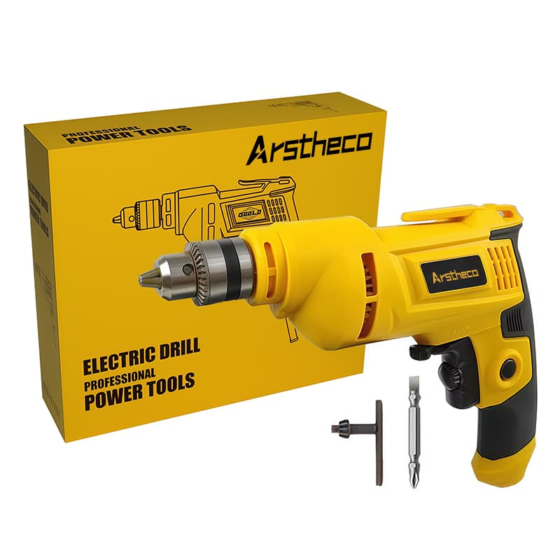 Furadeira Elétrica Impacto 3/8 Reversão 900W 110/220V Mandril Chave 10 mm
