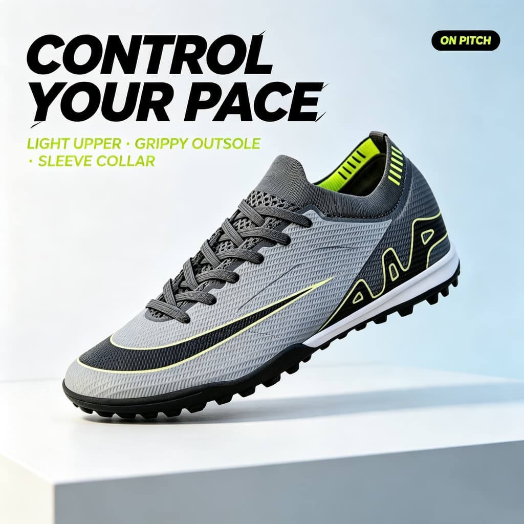Novas Chuteiras Para Adultos , TPU De Grampo Longo , Antiderrapante E Resistente Ao Desgaste , De Futebol De Salão Trein