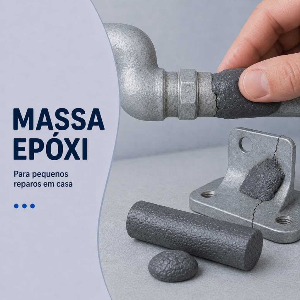 Massa Epóxi Resistente Ao Calor-Reparo Cheio De Aço E Alta Temperatura Para Motor , Escapamento Radiador