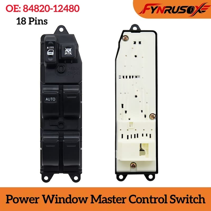 Interruptor Mestre De Controle De Janela Elétrica Para Toyota Corolla Camry RAV4 Sienna Prius 84820-12480