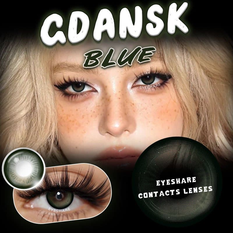 Eyeshare Envio Do Brasil GDANSK Lente De Contato De Cor Natural Contatos Para Os Olhos Lentes Softlens Grandes Maquiagem