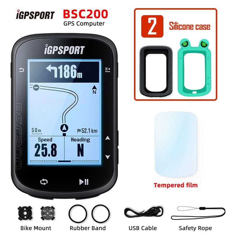 IGPSPORT BSC200 Computador De Bicicleta Ao Ar Livre Equitação Odômetro Sensor Velocidade Mtb Estrada Velocímetro Intelig