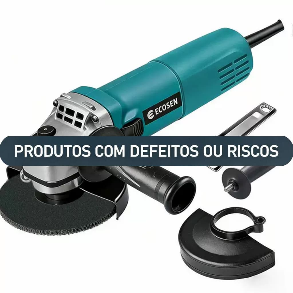 [PRECOS ESPECIAIS] Esmerilhadeira Lixadeira Angular 115mm COM DEFEITOS OU RISCOS