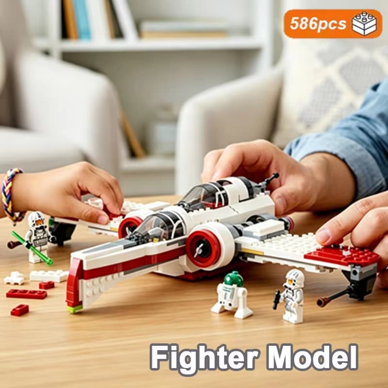 Novo 586 Pçs Modelo De Lutador Construção Blocos Conjunto Criativo DIY Brinquedos Educativos Para Meninos Meninas Crianç