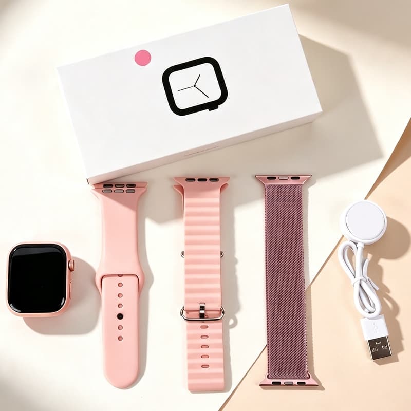 kit Relógio Inteligente S10 38mm Feminino Smartwatch Presente , Série 45mm Masculino Chamada De Voz Bluetooth ,-São Paul