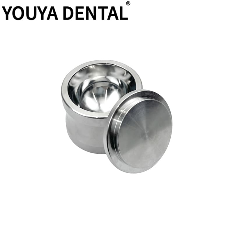 1 Peça Grande Tigela De Mistura De Pó De Osso Dental Copo De Aço Inoxidável