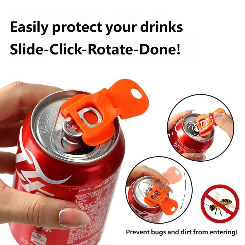Abridor de latas-8 peças Manual portátil ferramenta abridor de latas de bebidas