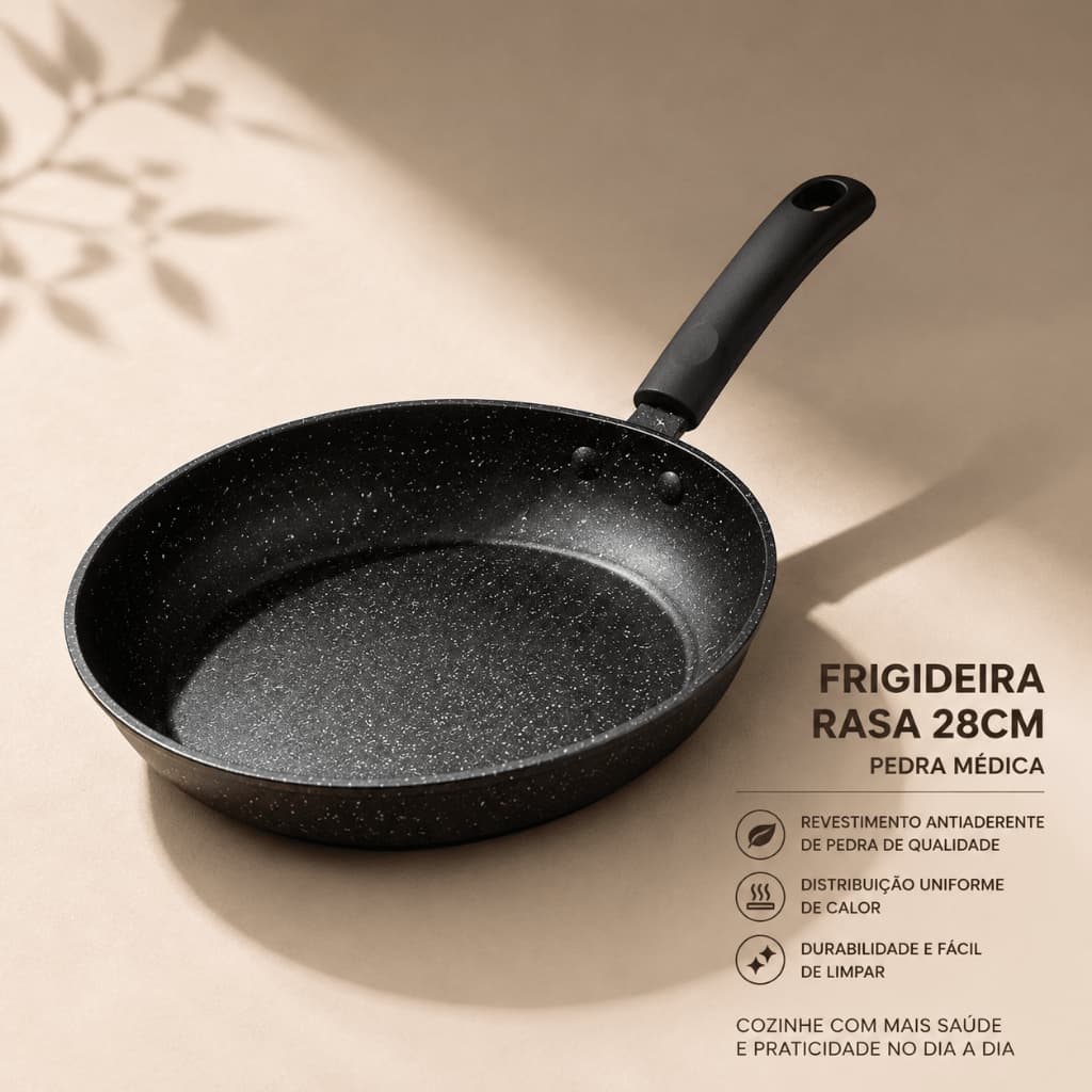 Assadeira antiaderente, revestimento de quartzo, 24/28 cm, com fio à prova de calor, adequada para todos os fogões, fáci