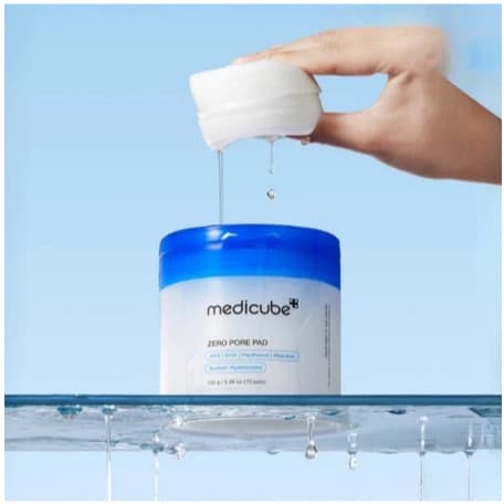 Algodão Esfoliante com Ácido Salicílico Zero Pore Pad, Remove Cravos e Poros Abertos, Limpador Facial Profundo, Reduz Ac