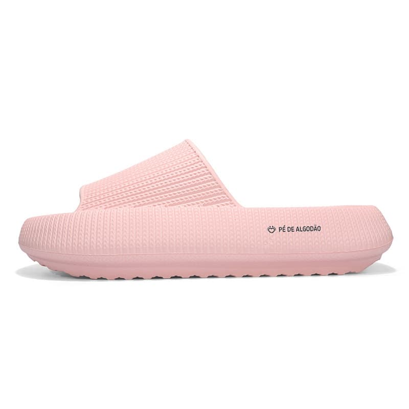 PÉ DE Algodéo Soft EVA Plataforma Slide Chinelos Para Casa , Banheiro E Praia Verão Chinelo Leve Confortável Interno