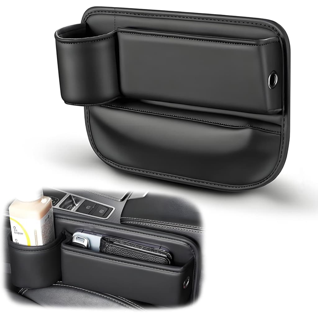 Organizador De Para Assento De Carro , Console Multifuncional , Caixa De Armazenamento Lateral Com Suporte Copo