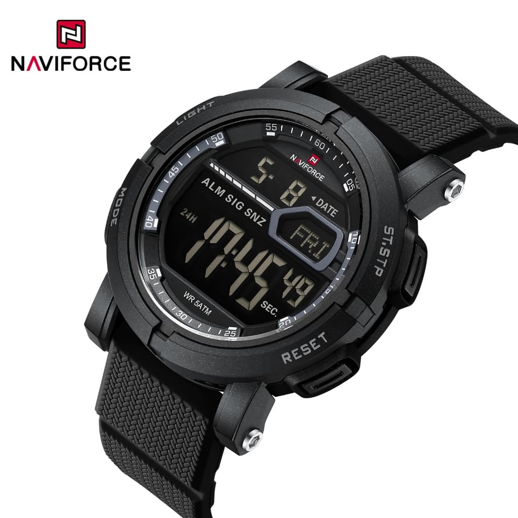 NAVIFORCE NF7139 Rel贸gios Digitais Esportes LED De Pulso Rel贸gio Digital Light Cron么metro Para Homens