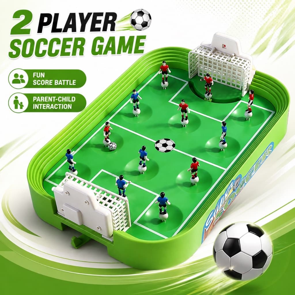 Jogo De Futebol De Mesa Para 2 Jogadores , Brinquedo Interativo De Pontuação De Batalha , Aniversário De Família Criança