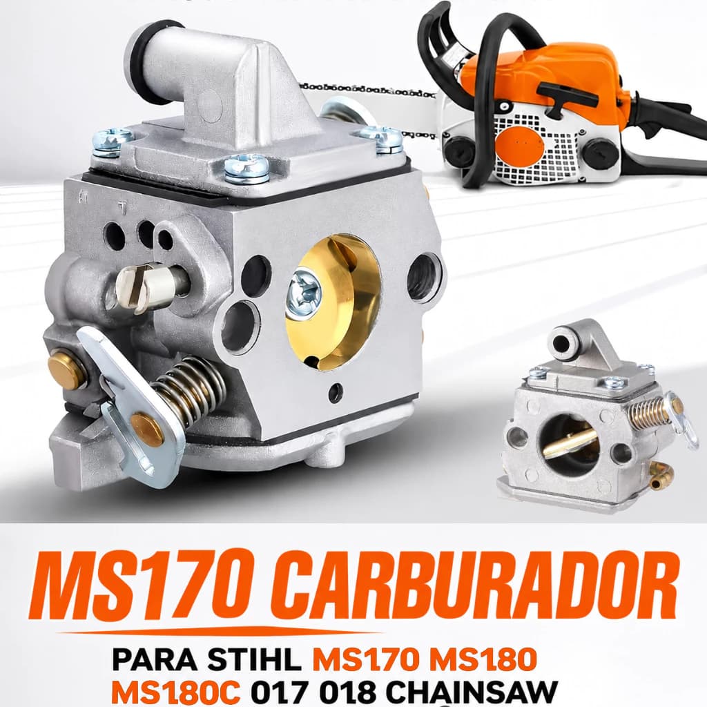 Carburador Para Motosserra Stihl 017 018 Ms170 Ms180 Carb Carburador