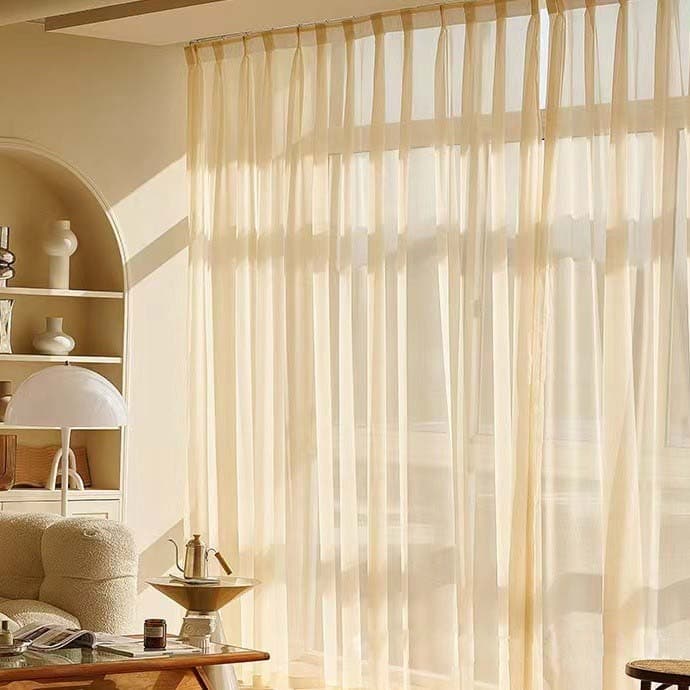 Cortinas Blackout Aconchegantes (Sala/Quarto) – Opções Transparentes E ; Decorativas Estilo Francês Oferecendo Privacida