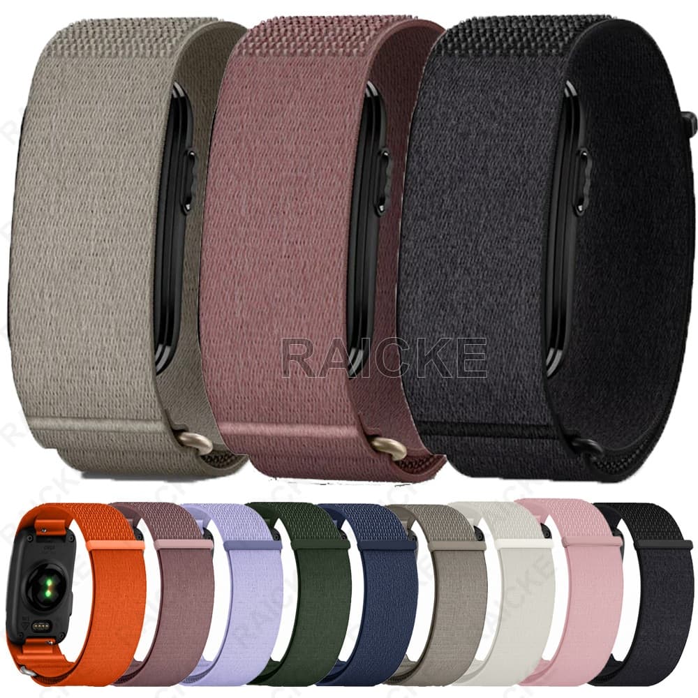 Pulseira De Nylon Macio Com Alça Respirável Para Garmin CIRQA