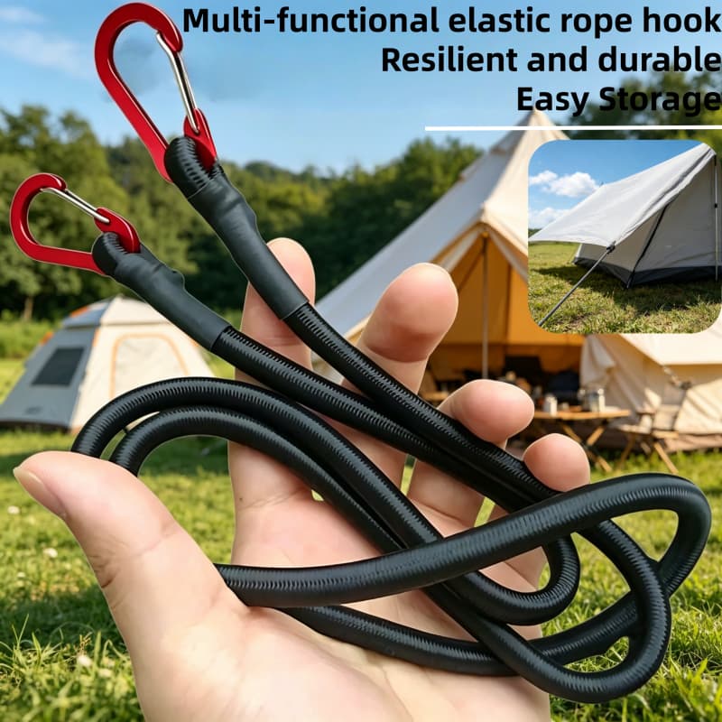 Para Barraca De Acampamento , Mala , Bicicleta , Refrigerador-Corda Resistente E Fechaduras De Gancho De Segurança , Alç
