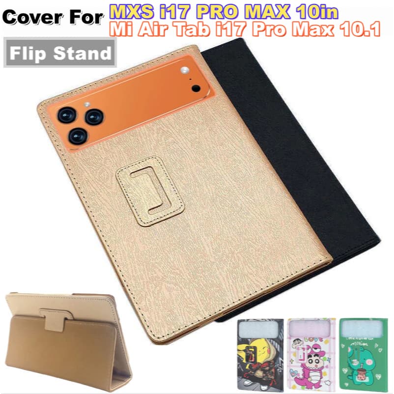 Capa De Couro PU Flip Suporte Para MXS i17 Pro Max 10 Polegadas Mais Leve Fino Mi Air Tab 10.1 À Prova De