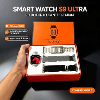 Prosperityusenvio Rápido 2026 Nova Moda S9 ULtra 2.2 Polegadas Smartwatch Relógio Inteligente Três Tipos De Pulseiras Es