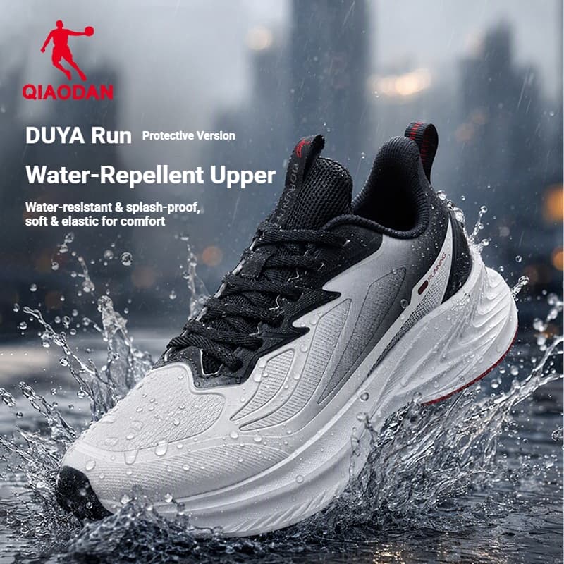 Qiaodan Duya RUN Tênis De Corrida Masculino Resistente À Água , Calçados Esportivos Leves E Acolchoados QXB023264205