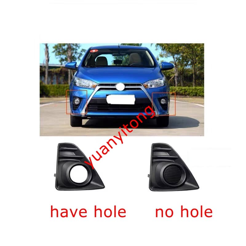 Tampa Da Lâmpada De Nevoeiro Capa Foglight Para TOYOTA yaris 2014 2015 2016