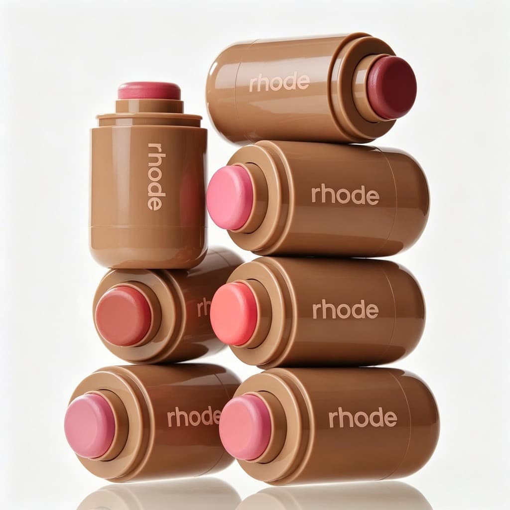 RHODE Peptide Hidratante Batom Gloss-Blush Stick De Longa Duração