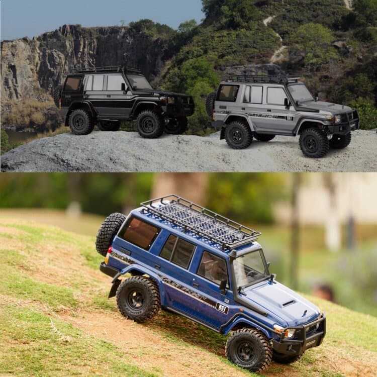 RGT EX86190 LC76 V2 Rescuer 1/10 582mm RC Crawler , Motor Escovado , 2 Velocidades , Diferenças De Travamento E LED