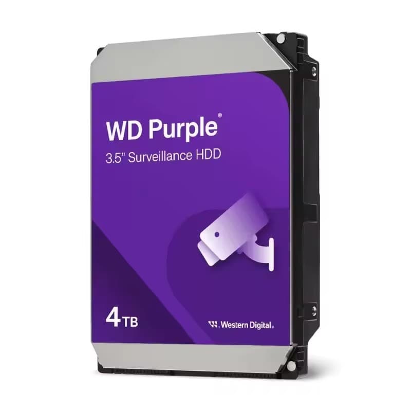 Disco Rígido Interno De Vigilância WD Roxo 4TB 3.5 " 5400RPM SATAIII HDD Para Gravador De Vídeo WD40PURX/WD40EJRX OEM