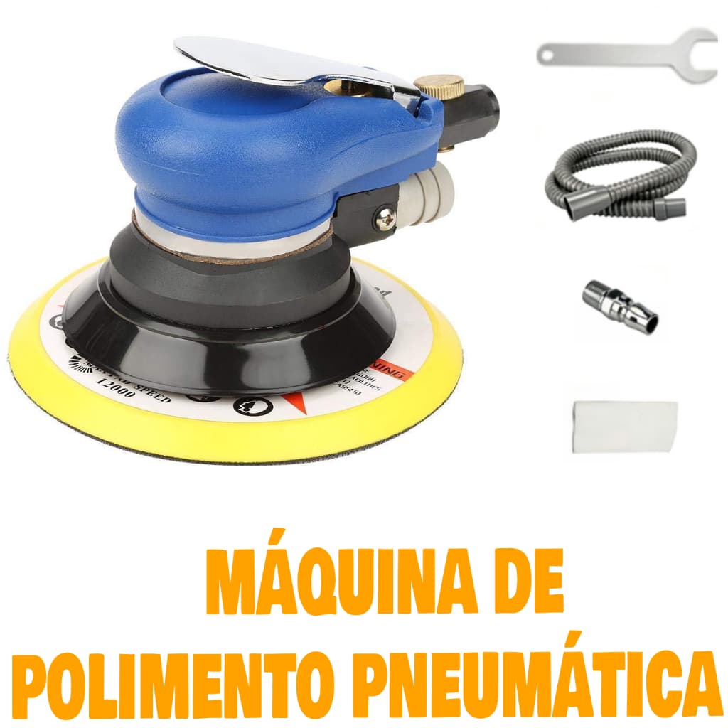 Lixadeira Pneumática Orbital Hookit Roquite Barata