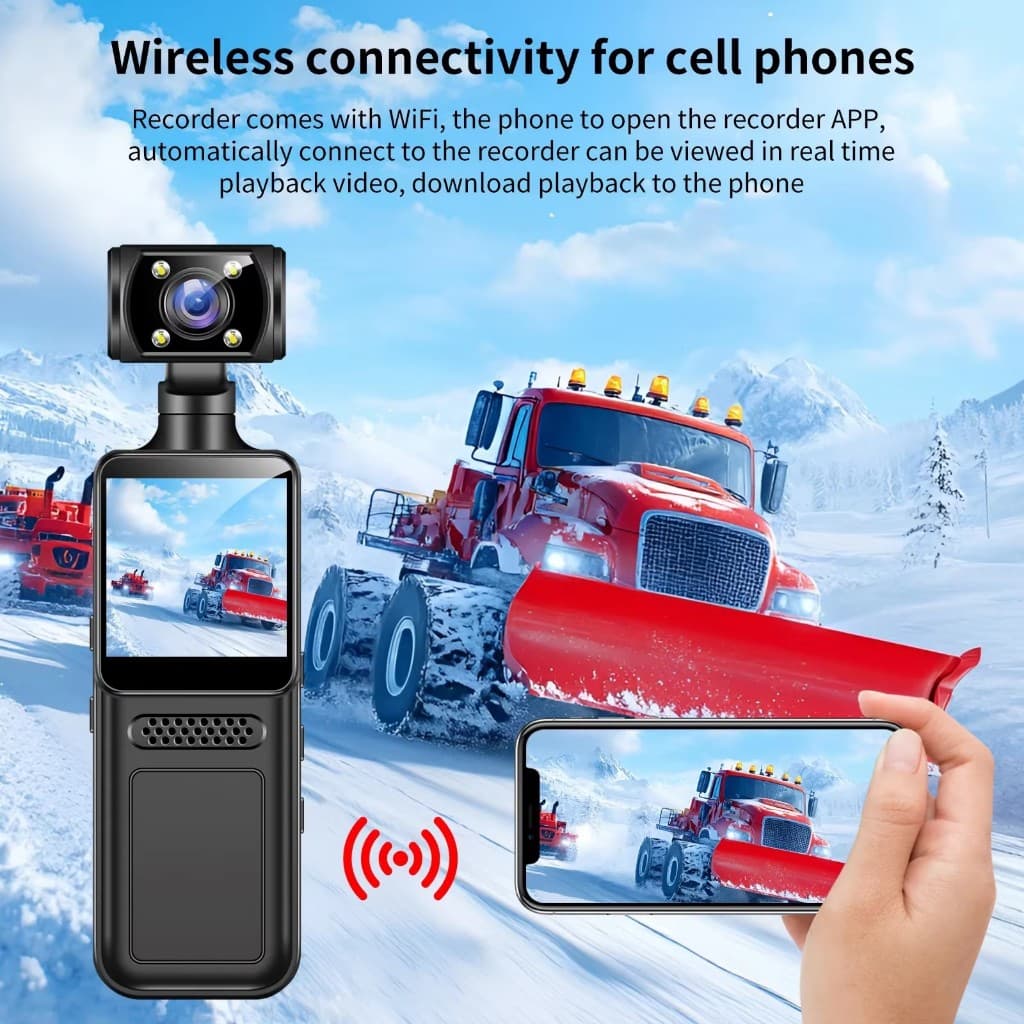 Câmera De Ação 4K À Prova D'água De 30 M | Mini Esportiva Com WiFi E Visão Noturna Ideal Para Gravação De Ciclismo , Mer