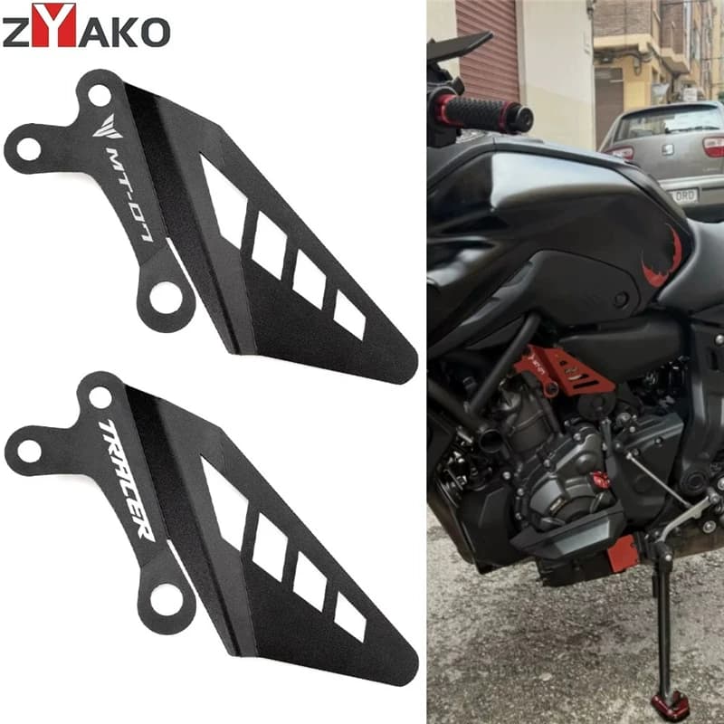 Aplicável A Yamaha MT07 , XSR700 Tracer 700GT/7GT , FZ07 Protetor De Quadro De Proteção De Controle De Acelerador Trasei