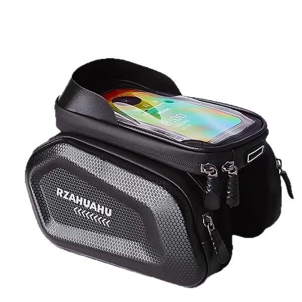 Bolsa Para Tubo Superior De Bicicleta Quadro De Mountain Bike De Selim Rígida À Prova D'água Capa De Telefone Antiarranh