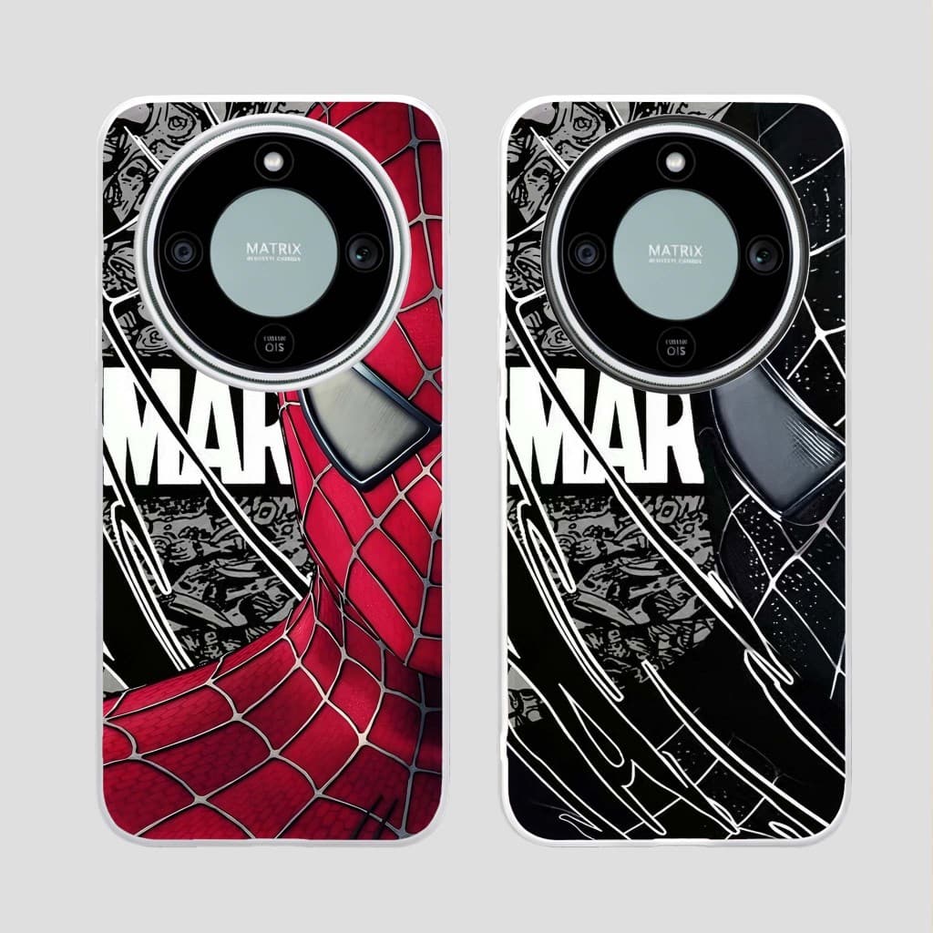 Anime Vermelho E Preto Caso Do Homem-Aranha Para Honra Magia 7 Lite Jogar 10A 60A 4G 5G Embalagem Legal Marvel Super-Her